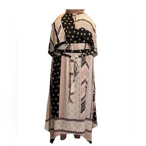 NY & Co Women's Halter Dress Multicolor Bohemian